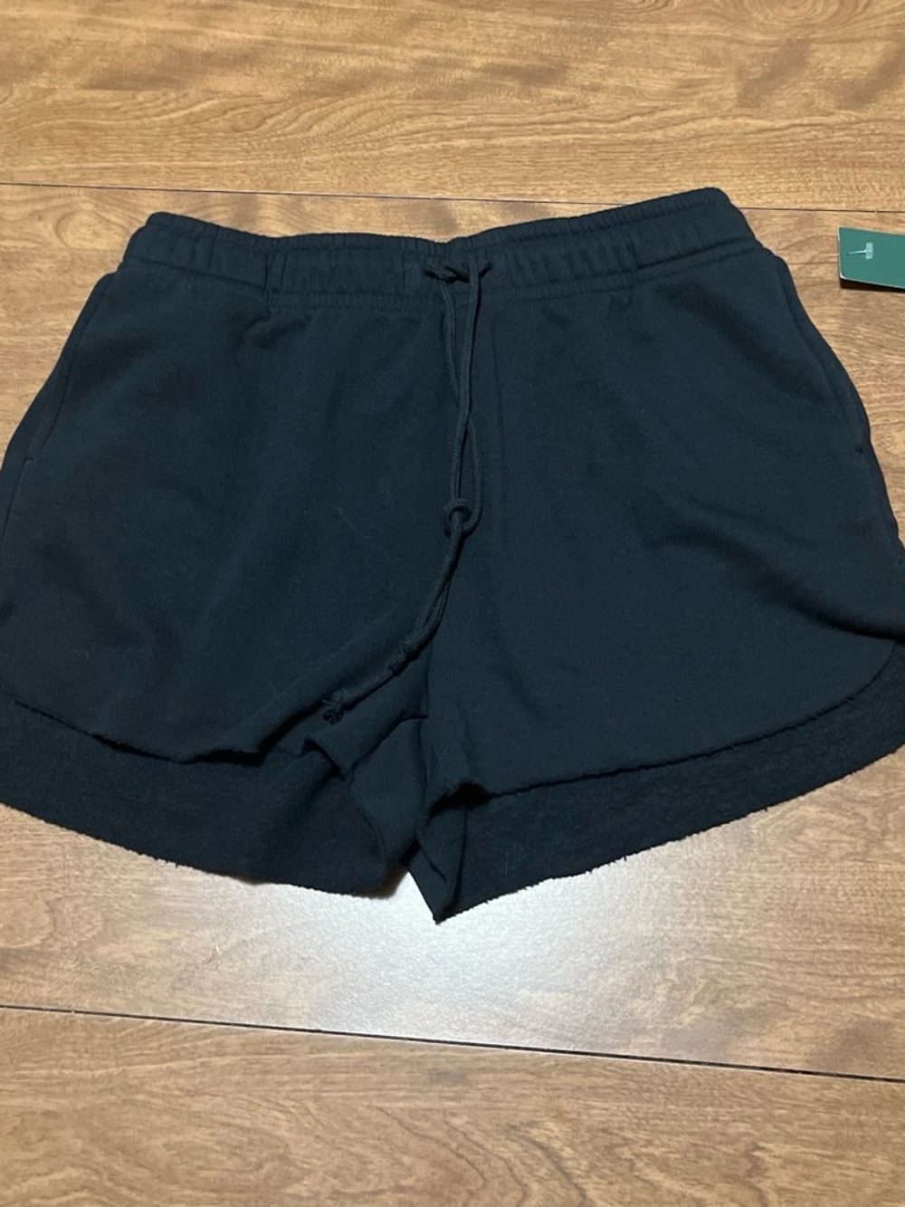 wild fable Black Drawstring Terry Athletic Shorts